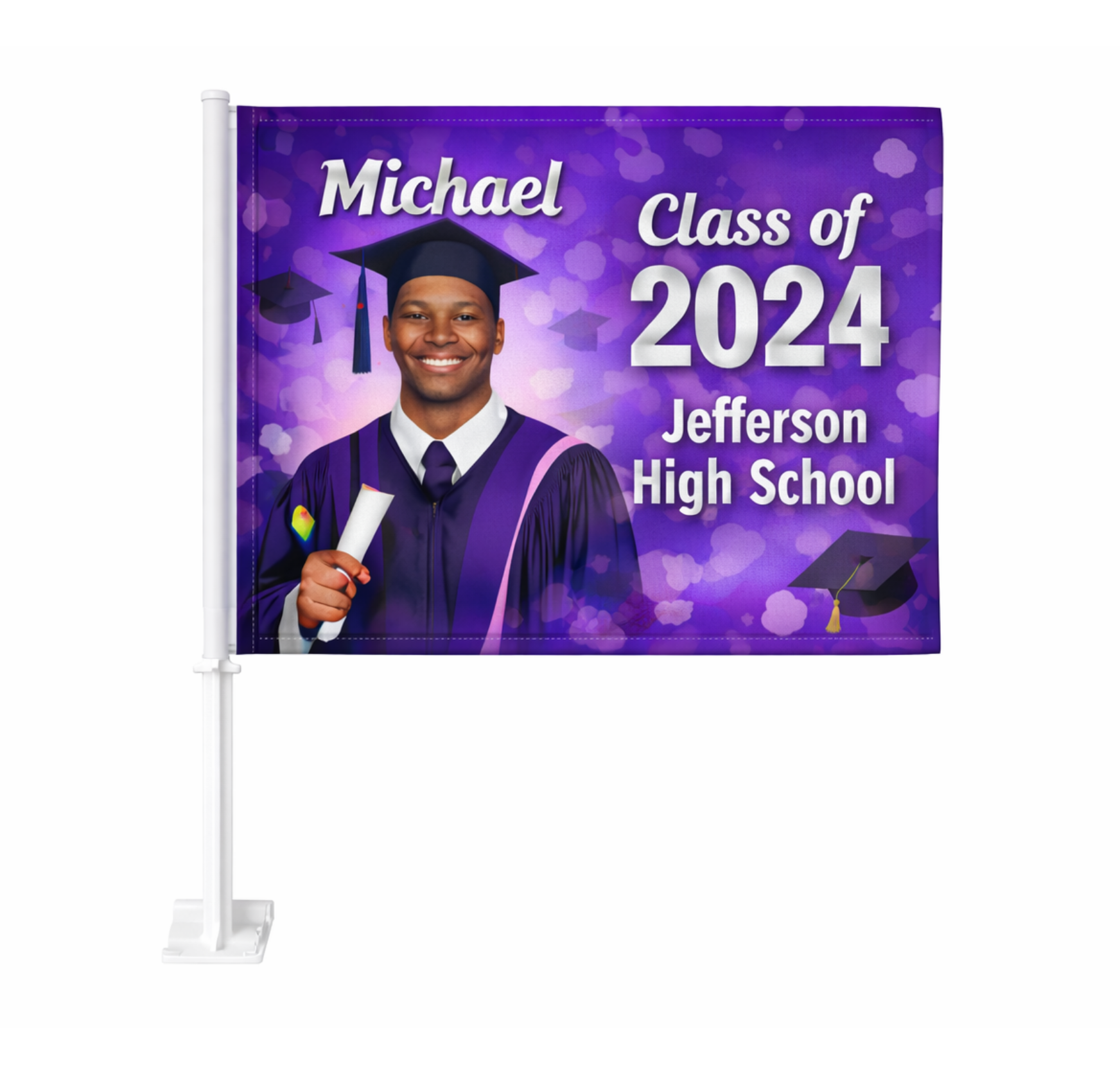 Car Flag ADD ON ONLY