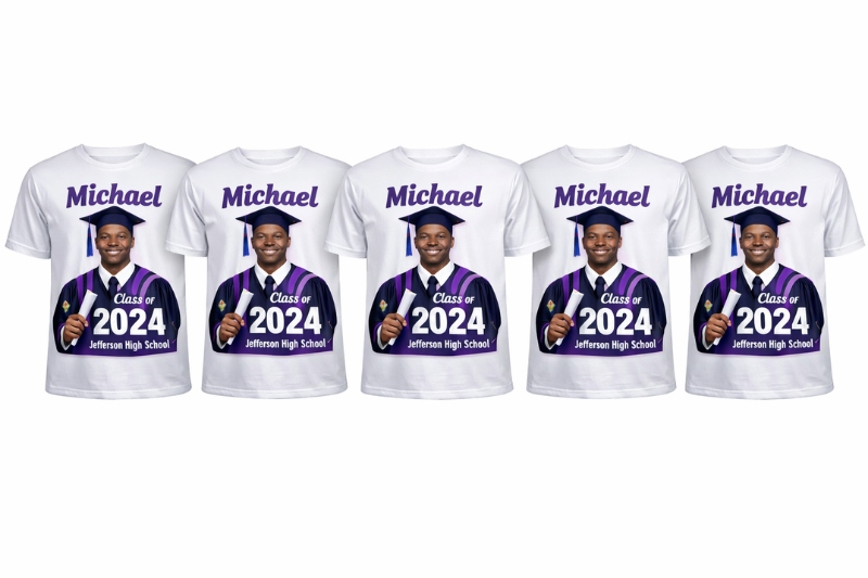 5 Grad 2D Tees | Wave A Package